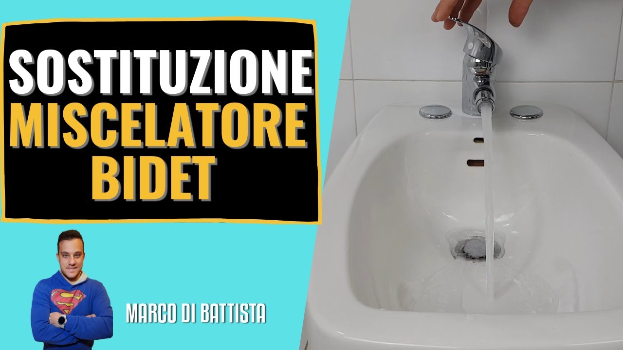 Come installare un miscelatore monocomando su un bidet - TUTORIAL