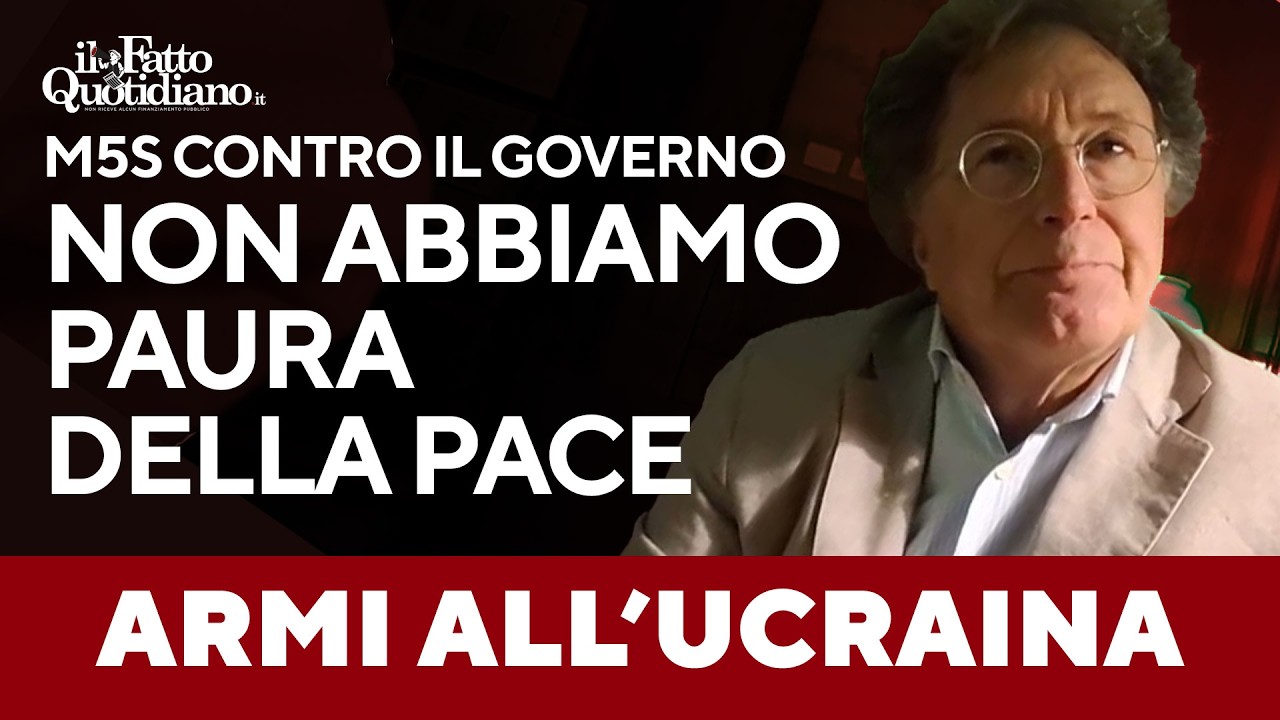 Armi all'Ucraina, M5S contro il governo: 