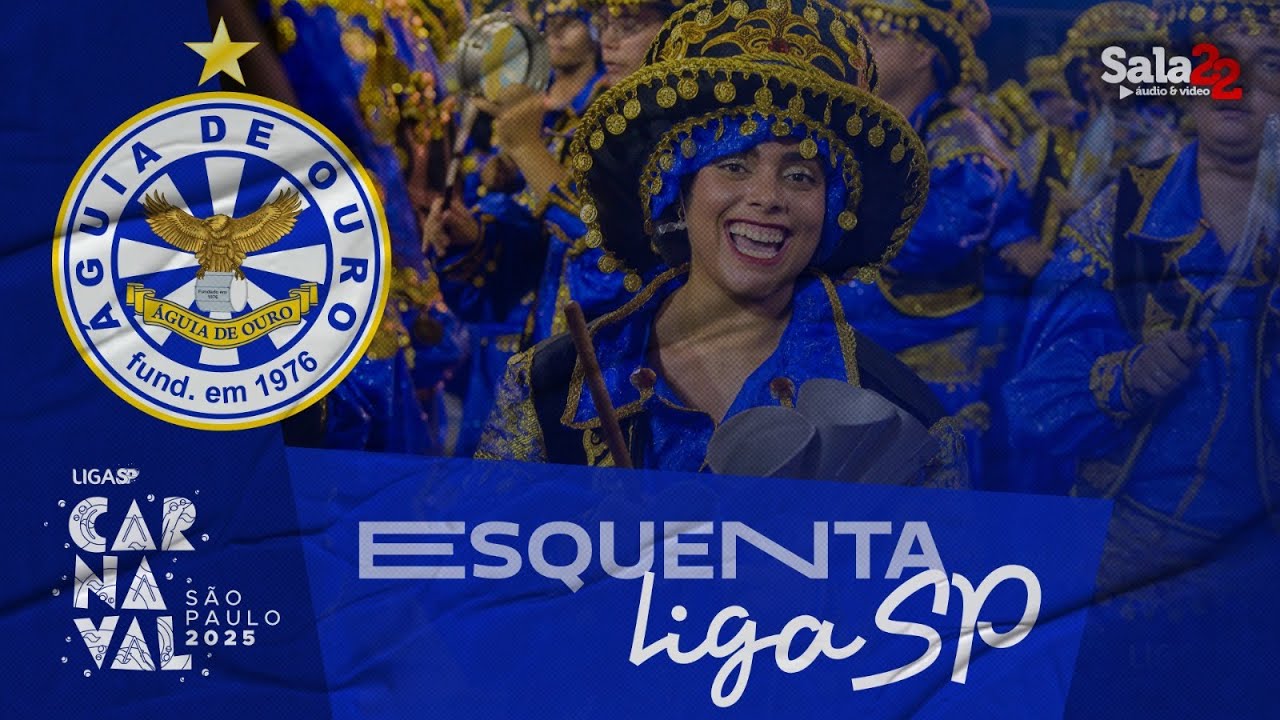 ÁGUIA DE OURO 4K - ESQUENTA | CARNAVAL 2025 - LIGA-SP