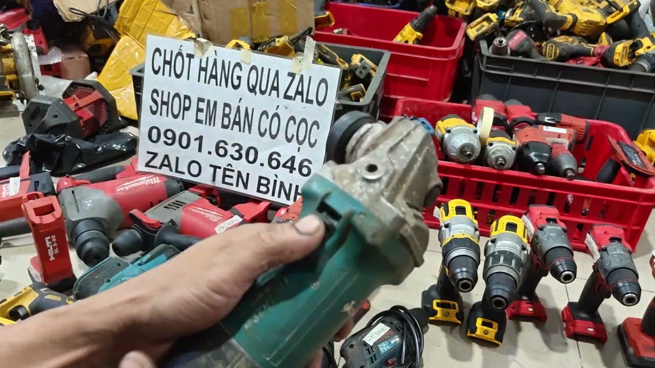 Zalo chốt hàng 0901630646 máy khoan pin khoan điện chính hãng 
