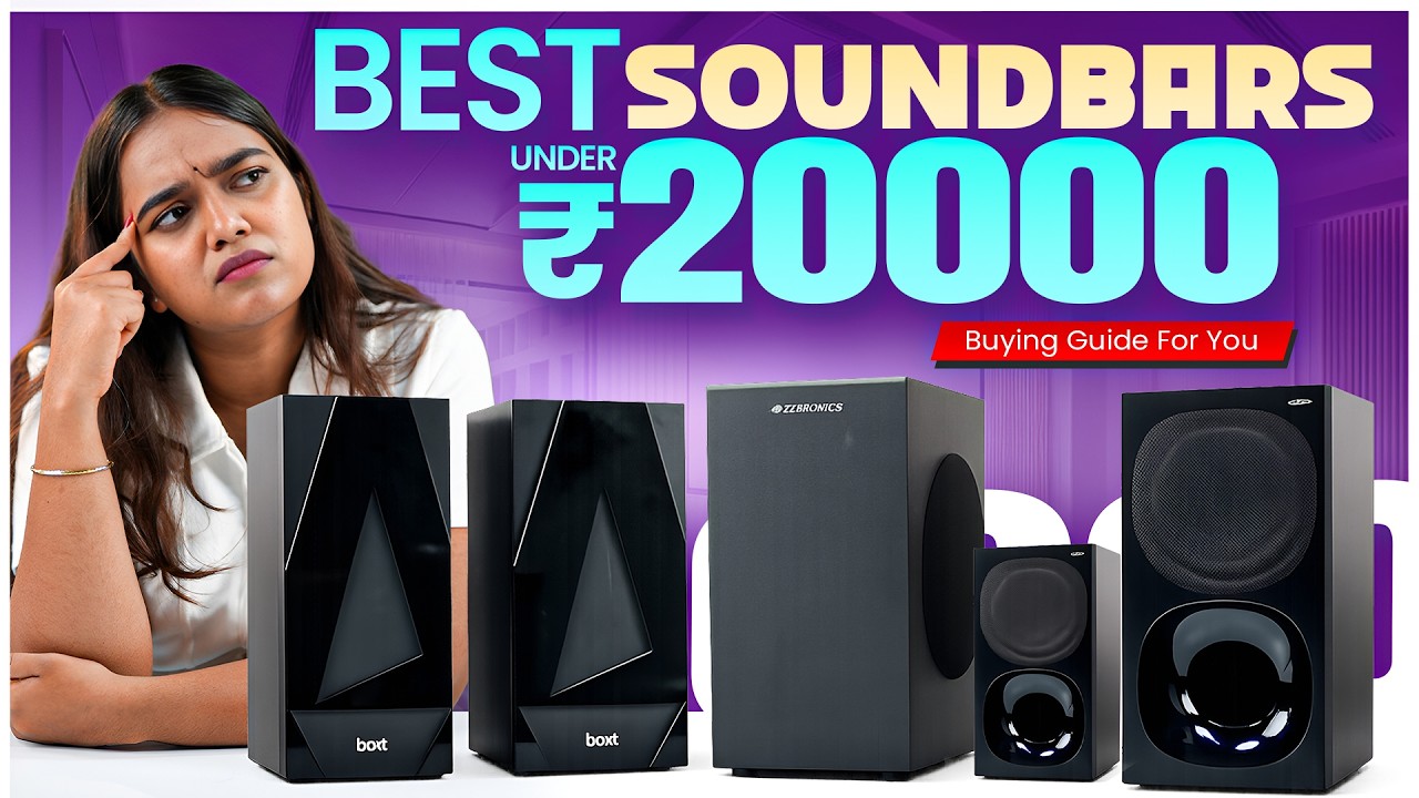 Best Soundbars under ₹20,000 in India || Best Soundbars 2026