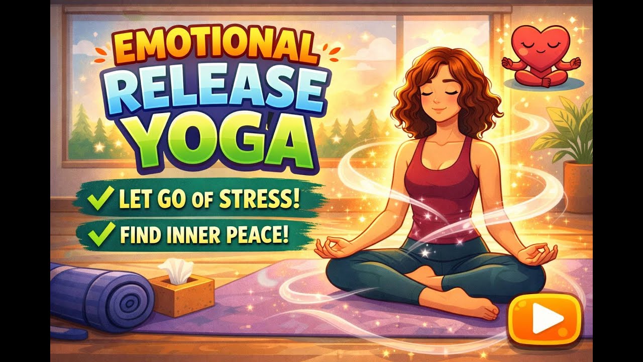 30-minute Emotional Release Yoga | 30-Minute Stress & Anxiety Relief