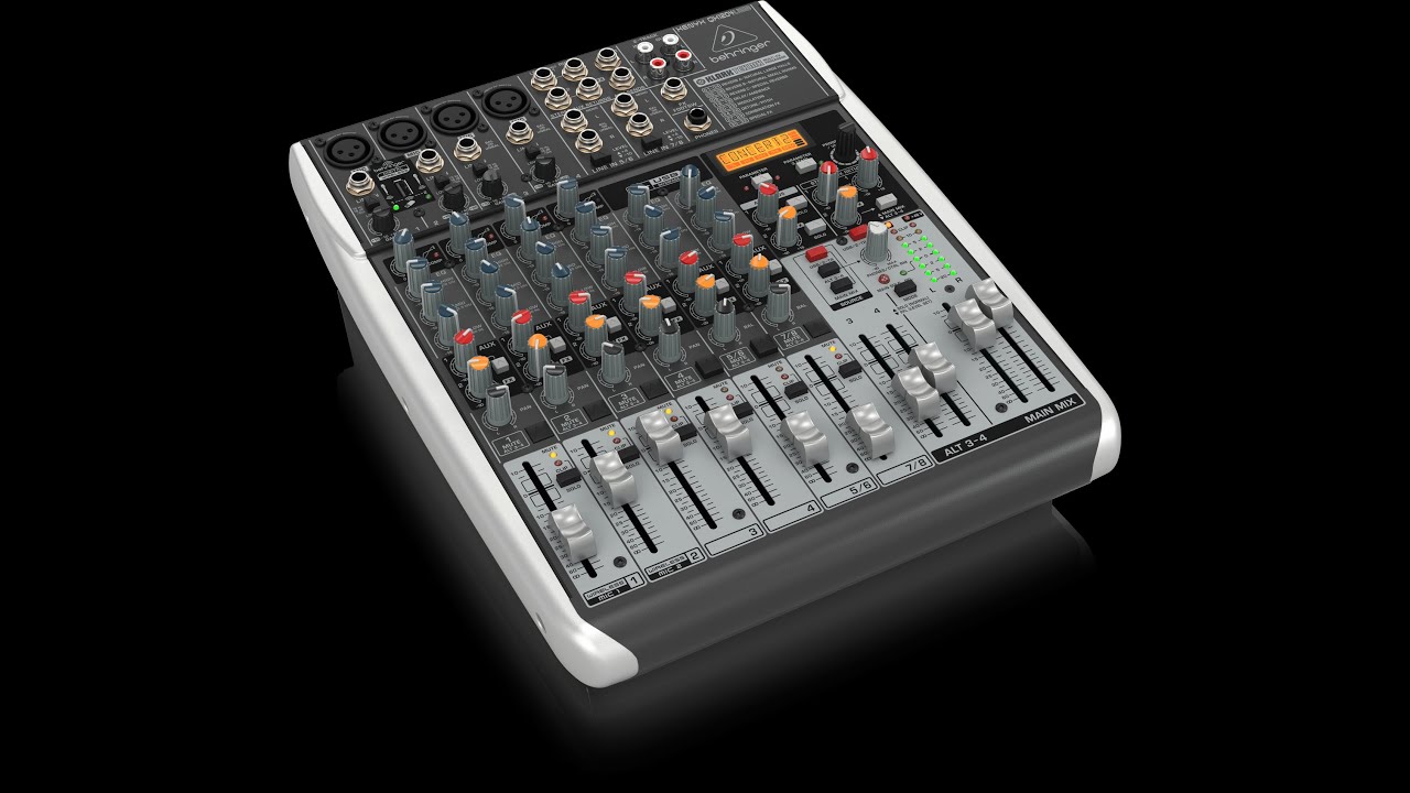 Mixer BEHRINGER QX1204USB Với gi&aacute; chỉ 4.660.000 tr&ecirc;n hệ thống loa lucas 602