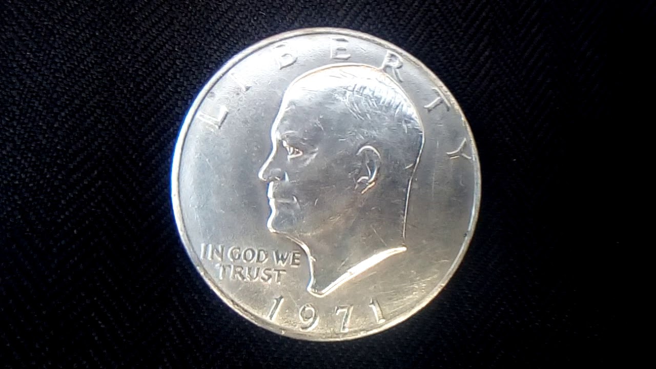 МОНЕТА ОДИН ДОЛЛАР 1971 ГОДА