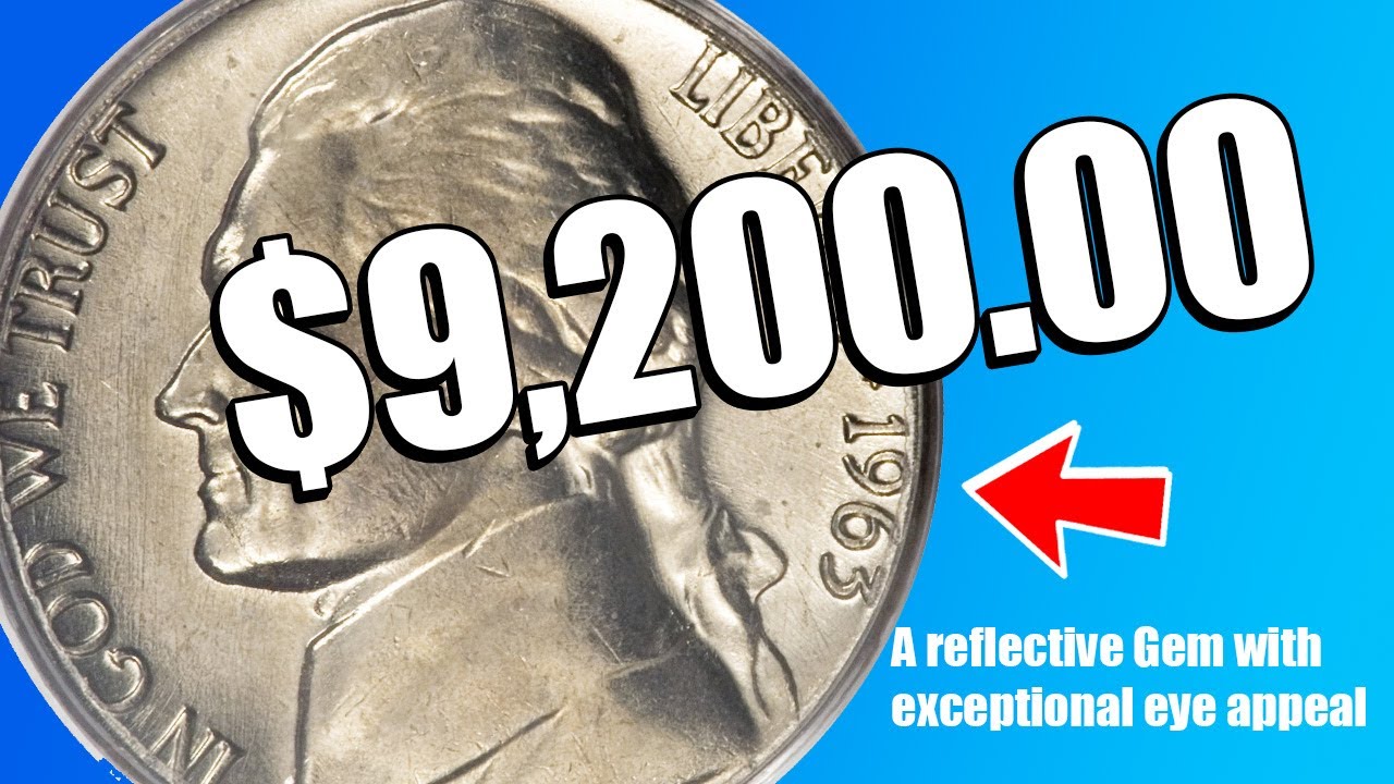$9,200 for a 1963 Nickel?! Rare 'Full Steps' Jefferson Nickel Value Guide | COİN AZ