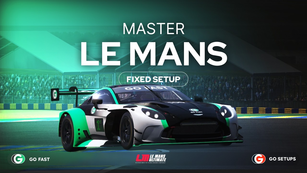 Le Mans LMGT3 Fixed Setup Track Guide (Fuel, TC, ABS, BB) | Le Mans Ultimate