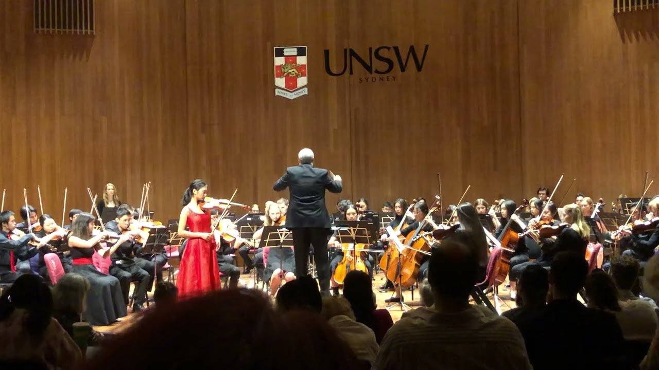 2019 UNSW Paganini Violin Concerto Mvmt 1