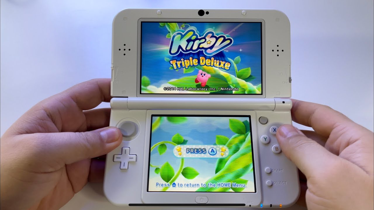 Kirby Triple Deluxe | The New Nintendo 3DSXL handheld gameplay