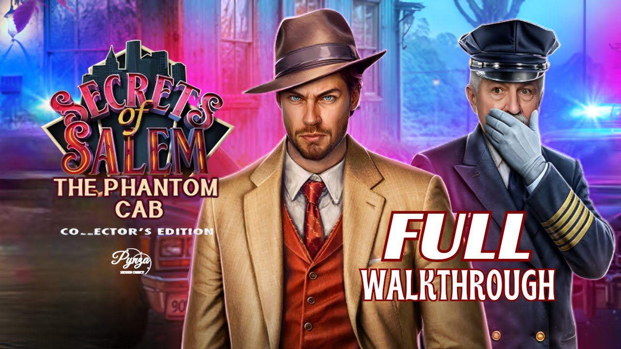 Secrets of Salem 2 The Phantom Cab Full Walkthrough