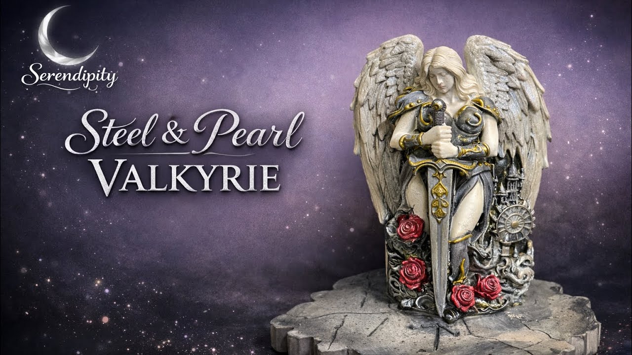 Steel & Pearl Valkyrie | Battle-Worn AquaCast Art