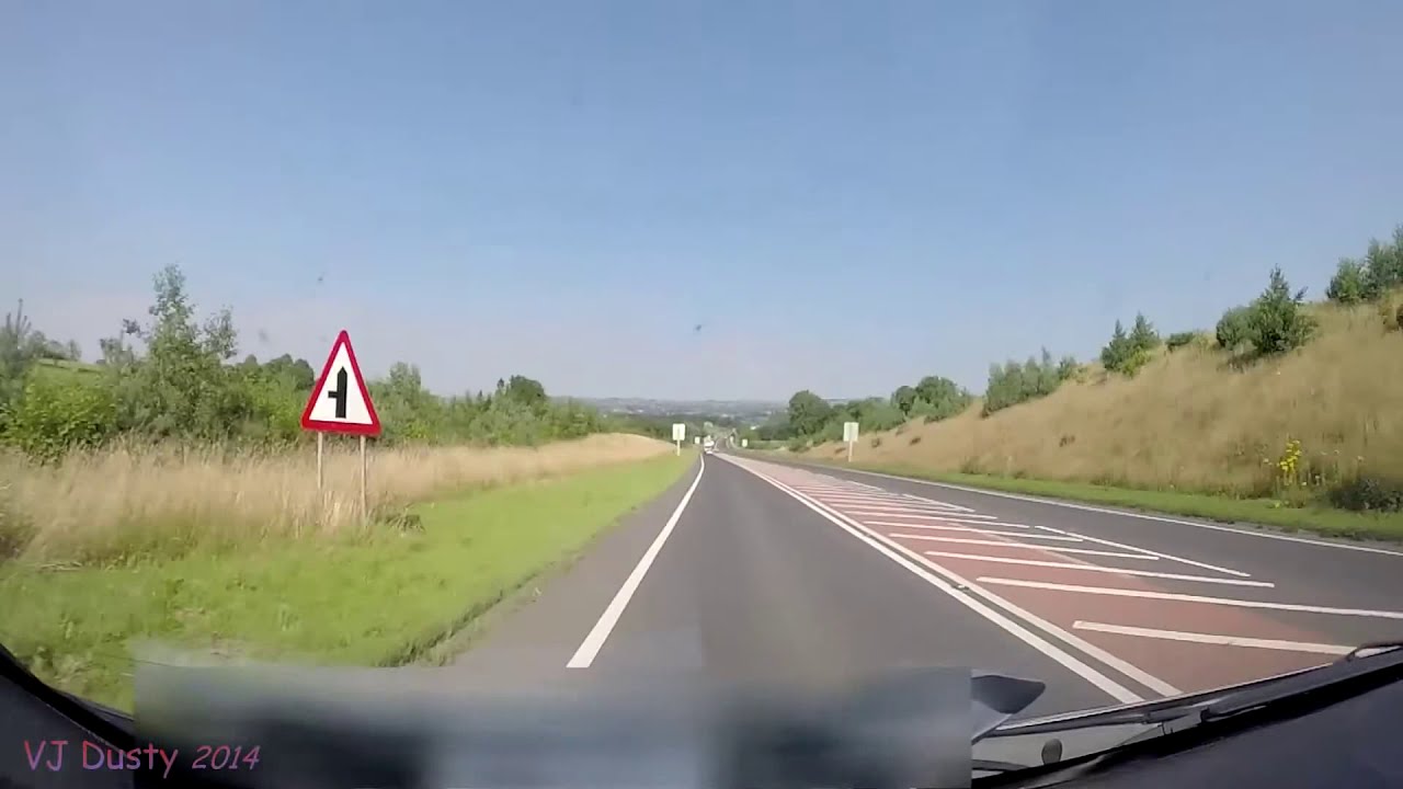 Dublin to Moville (Donegal) in 16 Minutes.  Audio replaced due to HAAWK