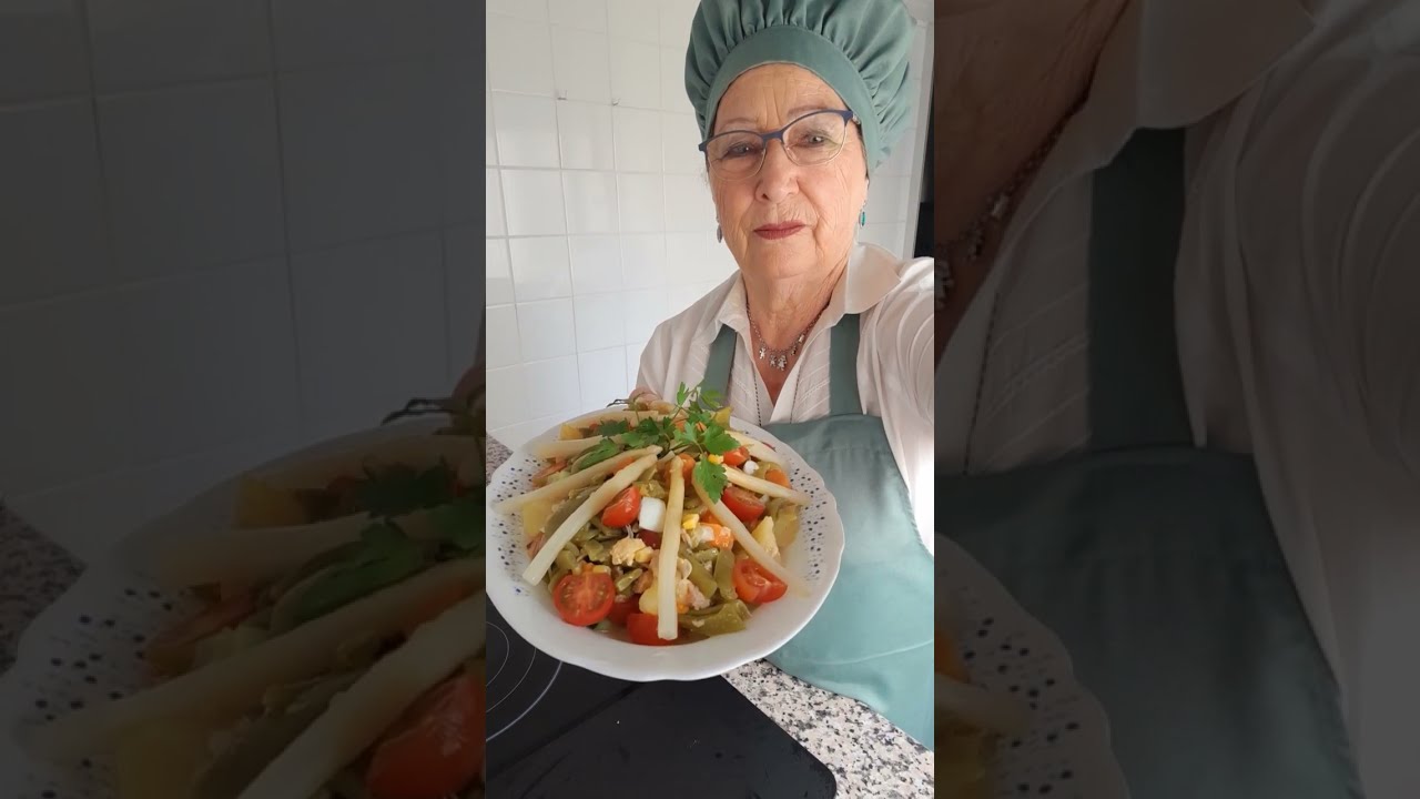 ENSALADA DE JUDIAS VERDES FACIL Y MUY SALUDABLE