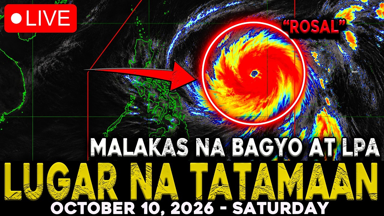 OCTOBER 10 2026 | MAGIGING MALAKAS NA BAGYO ANG LPA SA SILANGAN, ITO ANG POSIBLENG DIREKSYON!