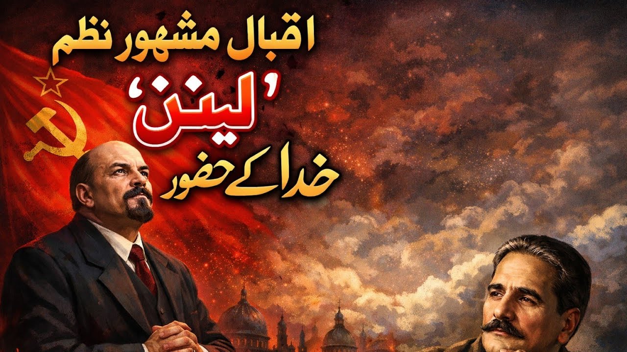 لینن خدا کے حضور #علامہ اقبال