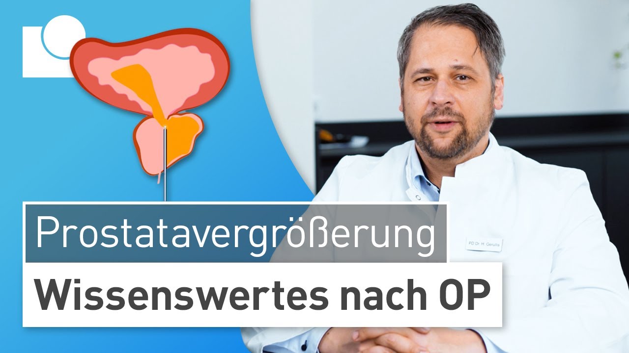 OP der benignen Prostatahyperplasie: So geht es nach Operation der Prostatavergrößerung weiter | BPH