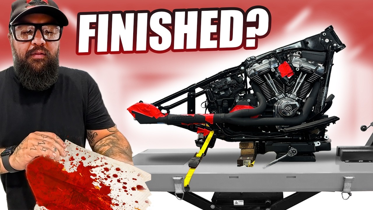 The Harley Softail Build is FINALLY Complete! (Born Free Pt. 15)