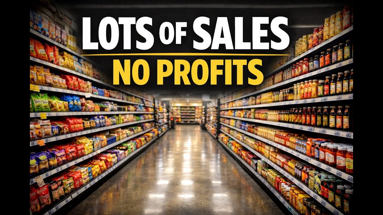 Why Grocery Stores Barely Make Any Money