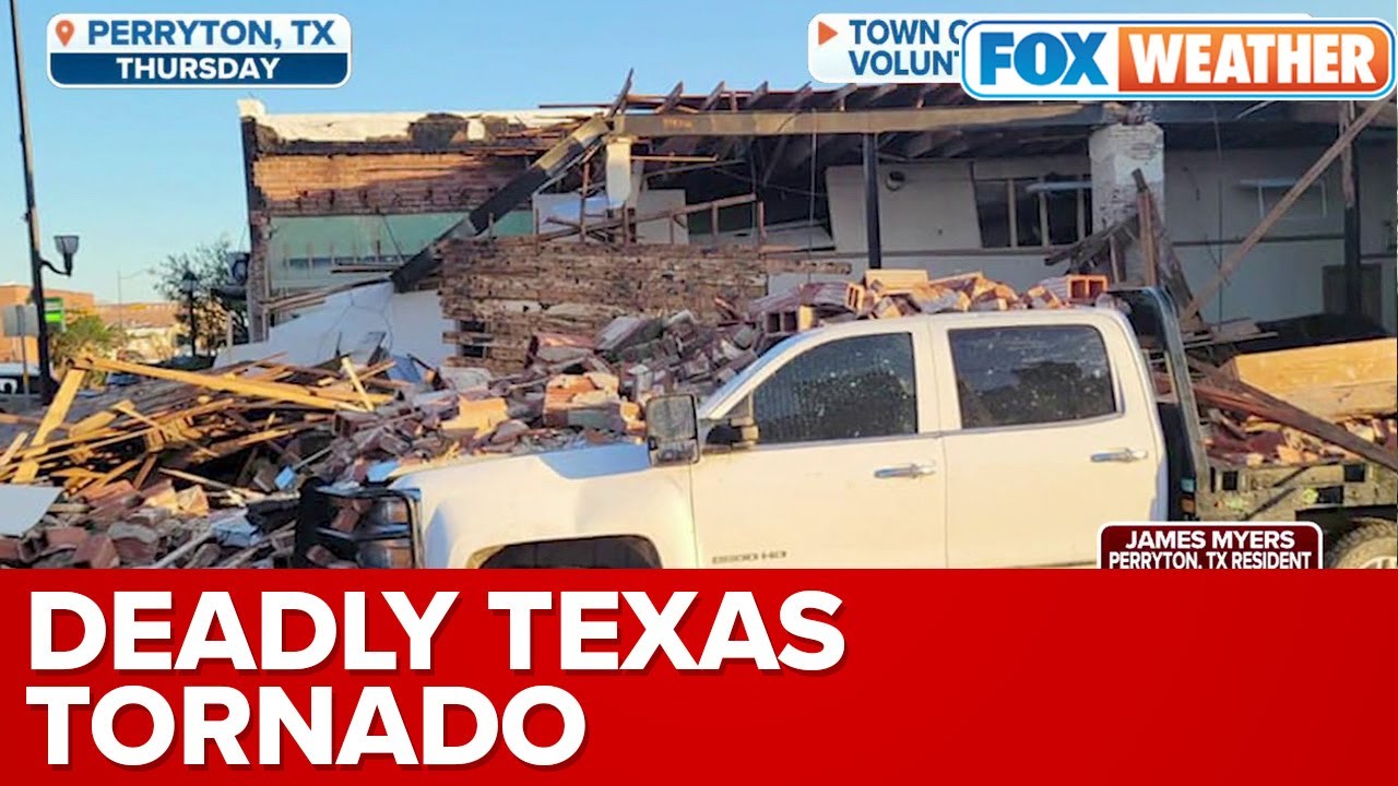 Power Could Be Out As Long As Two Weeks After Widespread Tornado Damage In Perryton, Texas
