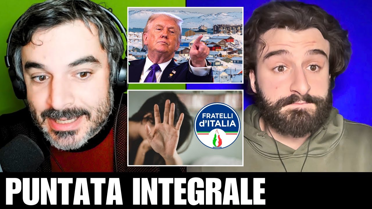 Trump non molla la Groenlandia, Antisessismo di Destra, Metal detector nelle scuole e tanto altro