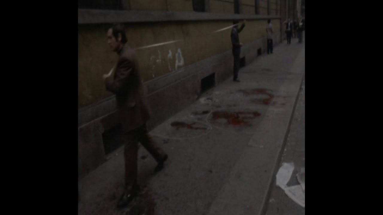 Filmato inedito girato dopo la Strage alla Questura di Milano (1973)