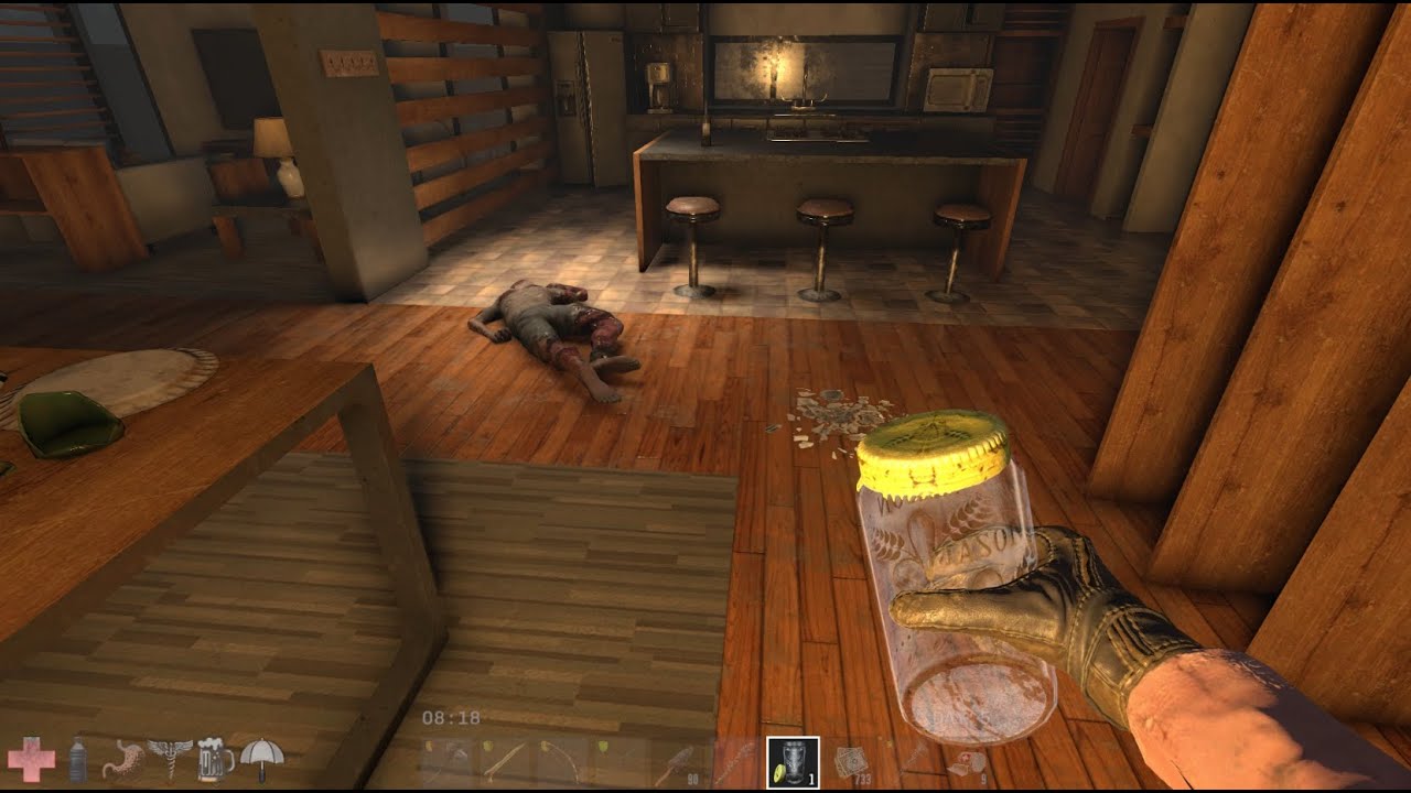How to find empty water jars in 7 Days Days to Die Afterlife 1.0