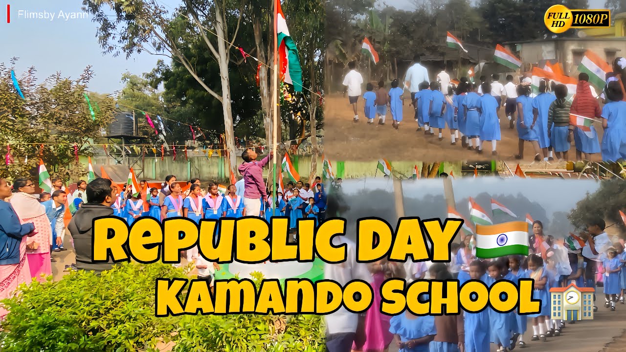 Republic Day 🇮🇳 Kamando School ! Happy Republic Day 2026 ✅