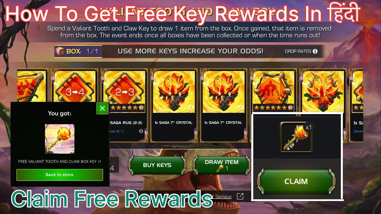 Get Free Key 🔑 in Summoner store Mcoc in Hindi 