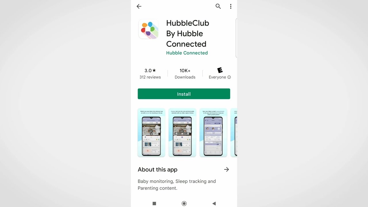 Setup HubbleClub App - Android