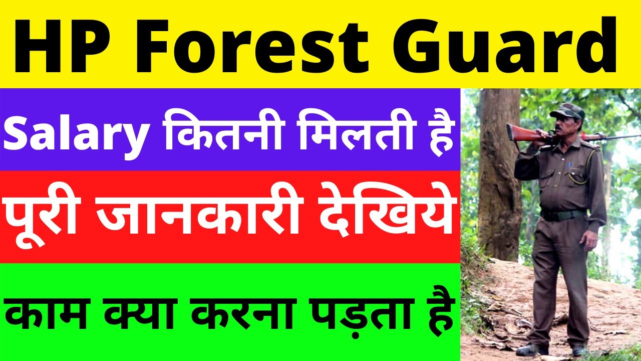 HP Forest Guard Recruitment 2021 Official Notification ! Salary, Age, Ground, Exam Pattern, Syllabus