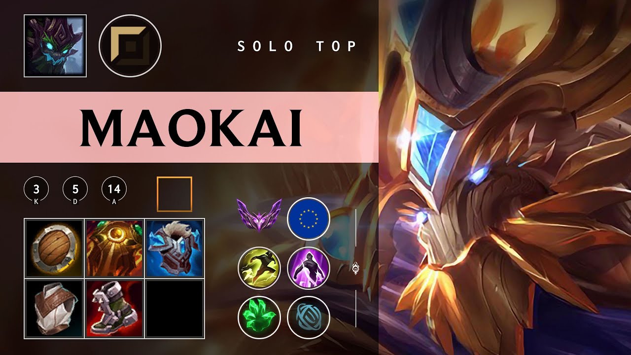 Maokai Top vs Gangplank - EUW Master Patch 26.02