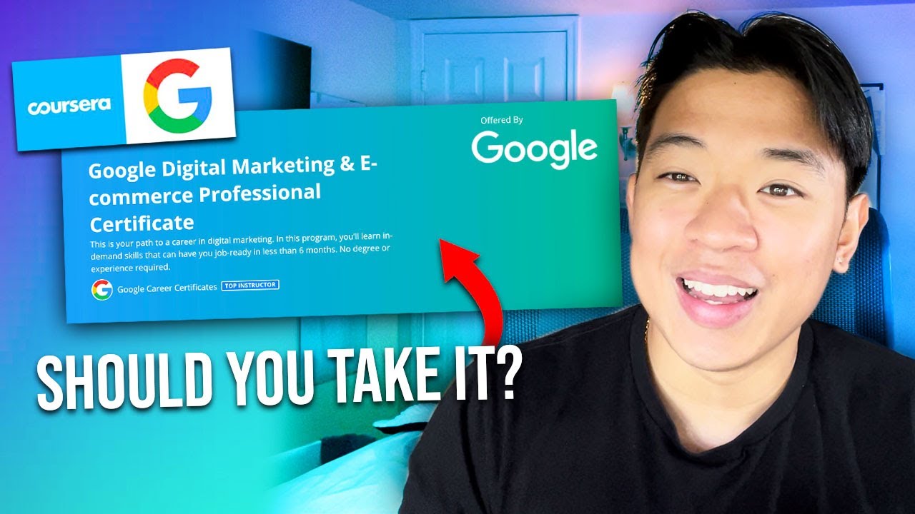 Сертификат Google Digital Marketing & E-commerce Professional | СТОИТ ЛИ ВАМ ЕГО СДАВАТЬ?