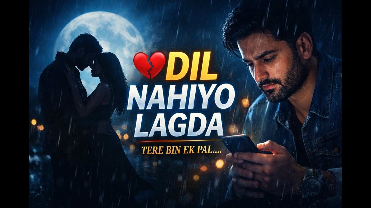 Tere Bin Ek Pal Dil Nahiyo Lagda ❤️ | Heart Touching Hindi Love Song | Viral Romantic Song 2026