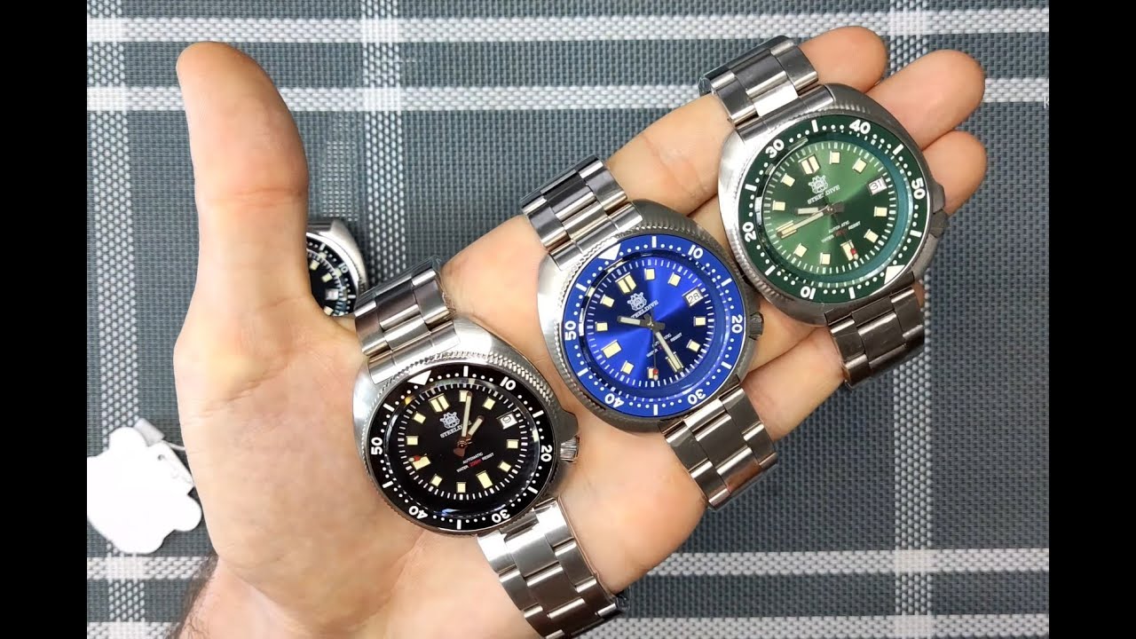 SteelDive 1970 colour comparison