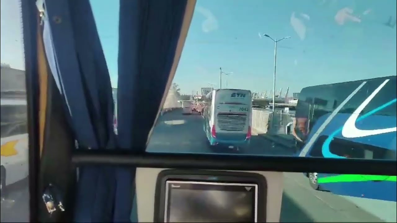 Llegando a la nueva central camionera de Guadalajara, Jalisco