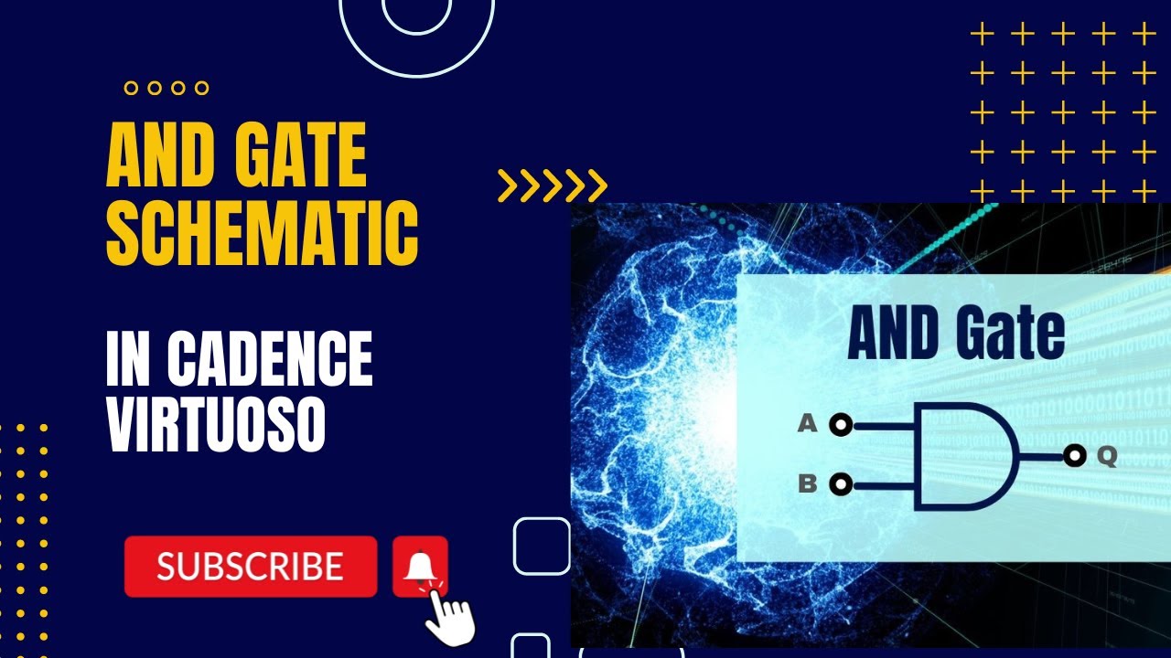 AND Gate Schematic in Cadence Virtuoso || Logic Gates - AND Gate