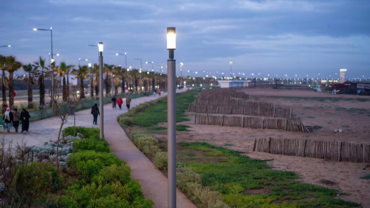 Balade sur la Corniche d'Ain Diab à Casablanca  🇲🇦🌊