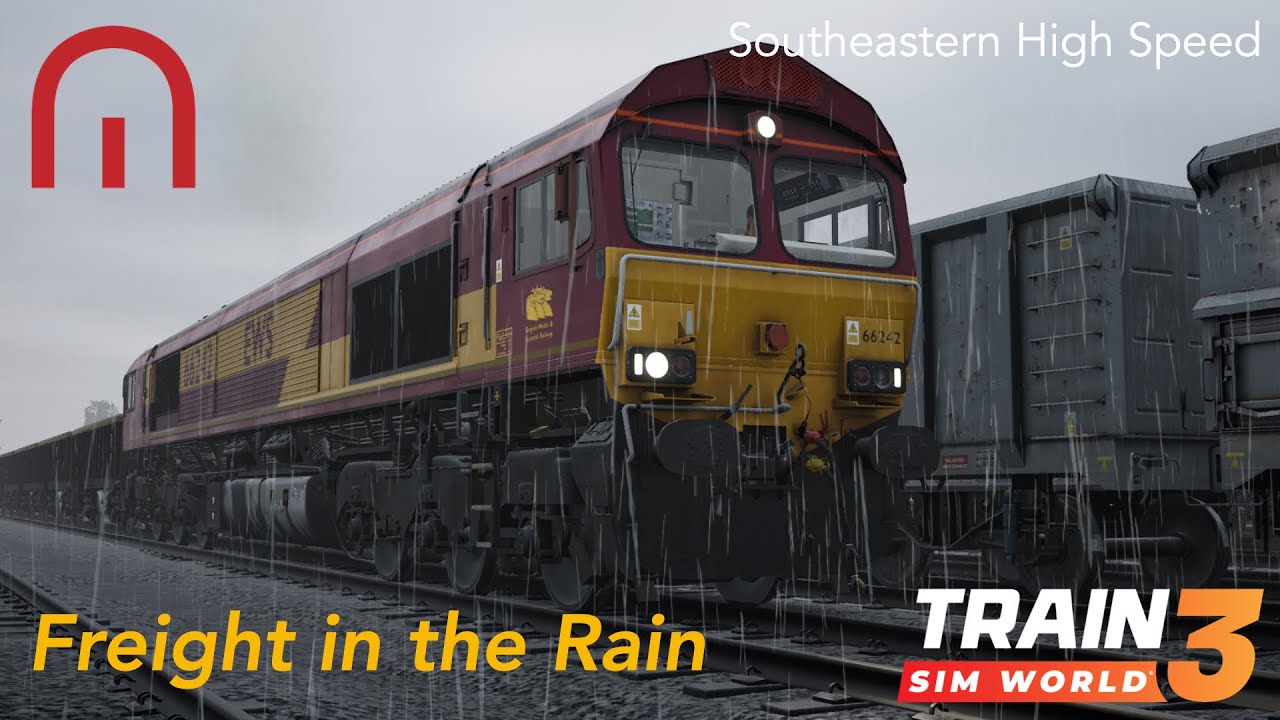 Train Sim World 3 - Freight in the Rain - Southeastern Highspeed - Class 66