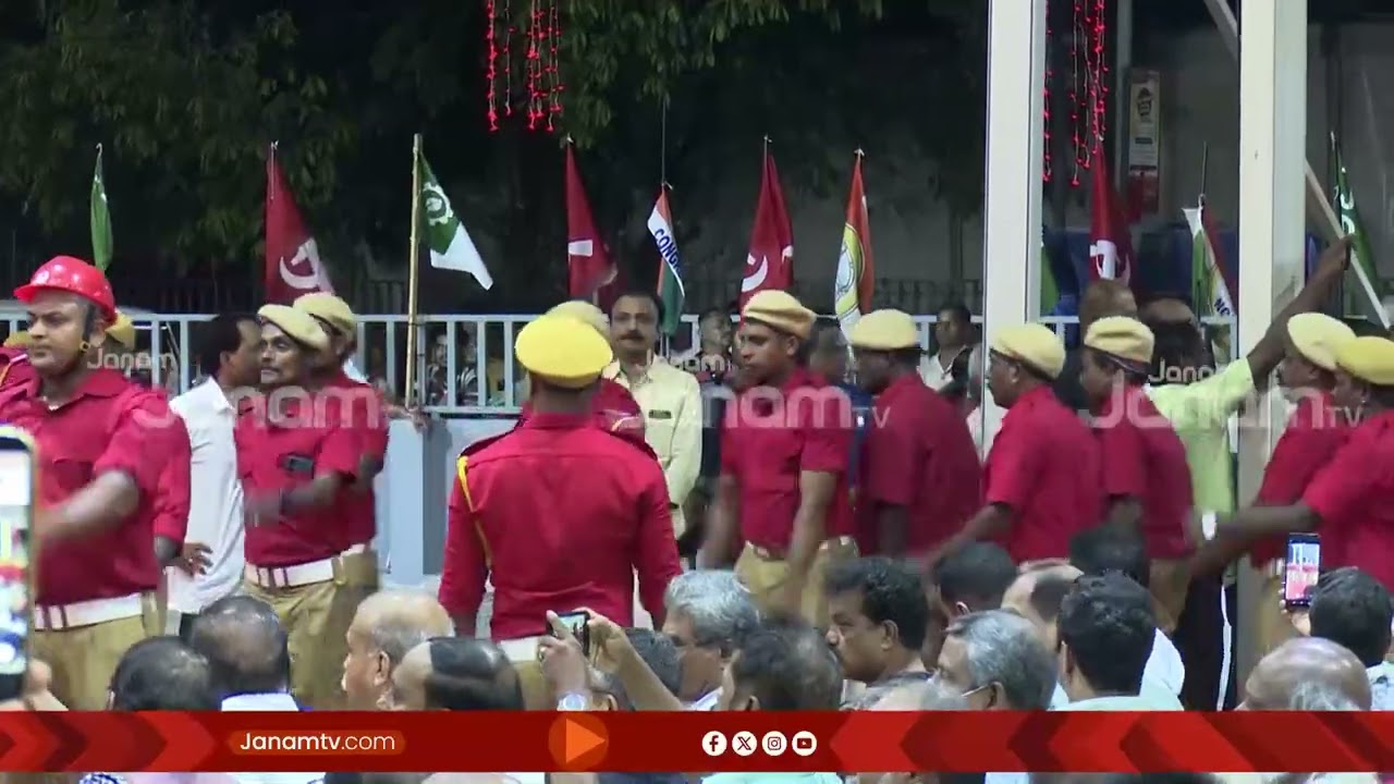 ആളില്ലാതെ LDF വികസന മുന്നേറ്റ ജാഥ സമാപനം; ജോസ് കെ മാണിയുടെ പ്രസംഗം കേൾക്കാനും ആളില്ല