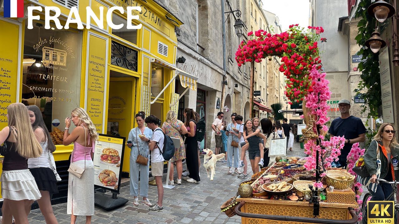 26 July 2025 PARIS 🇫🇷 FRANCE 4K HDR STREET CITY WALK | BEAUTIFUL 😍 AREA STREET | NICE WEATHER