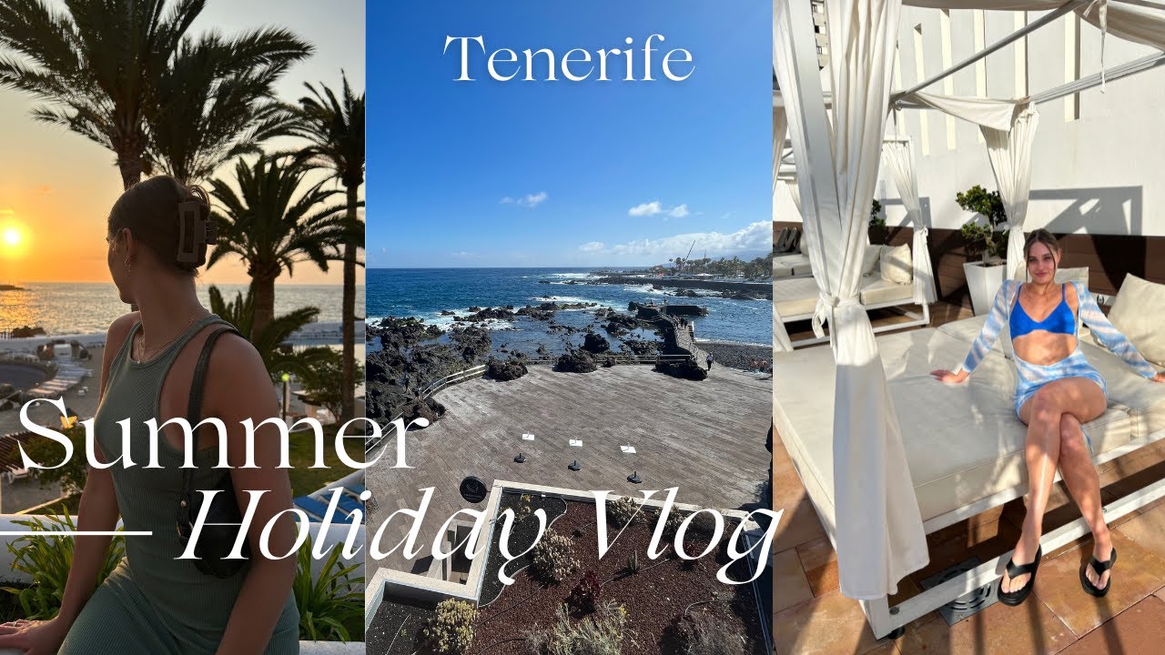 tenerife holiday vlog - our first holiday together
