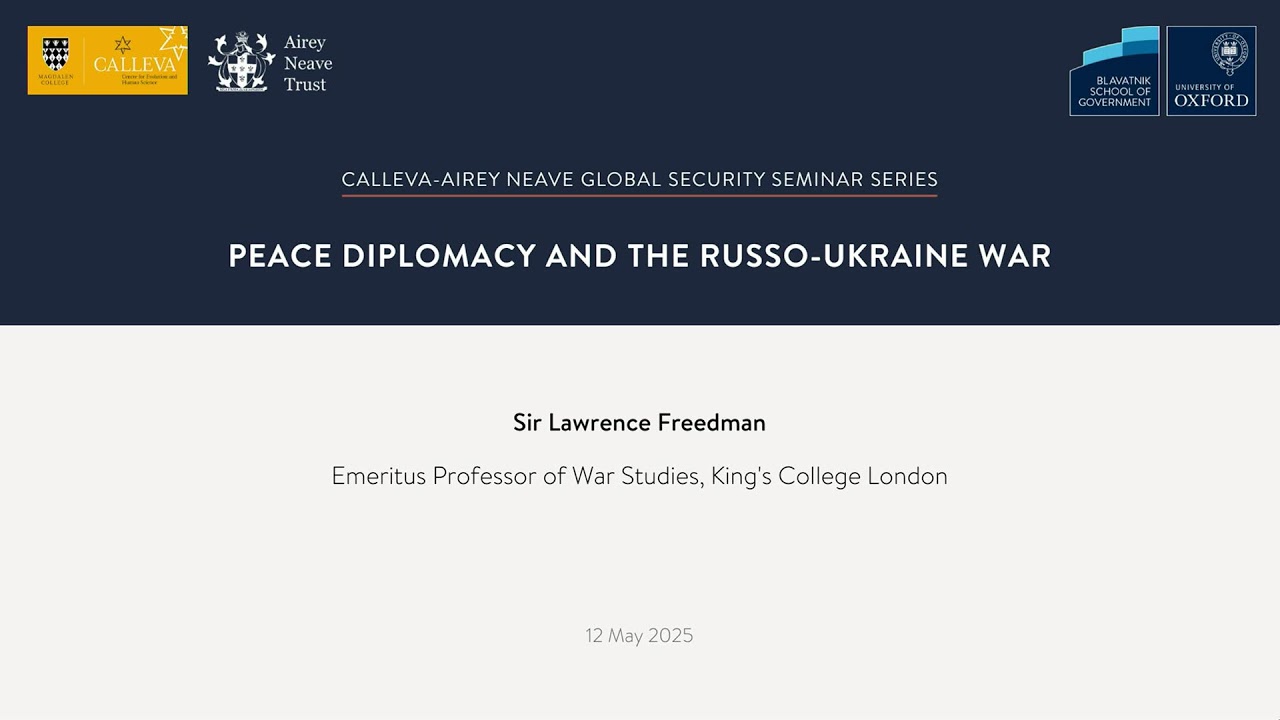Peace diplomacy and the Russo-Ukraine war