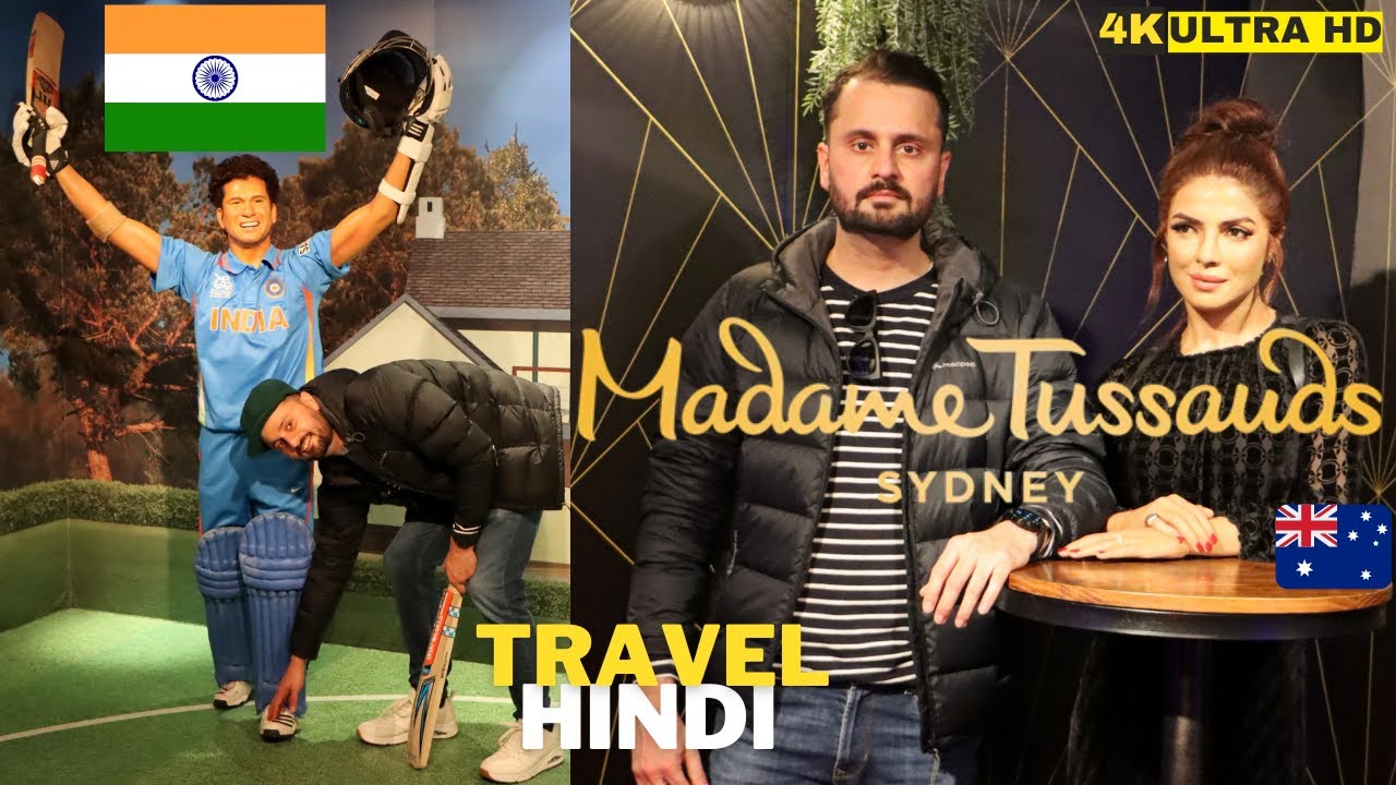 Meeting Sachin, SRK, Priyanka and Gandhi Ji at Madame Tussauds Sydney | Hindi Travel Vlog