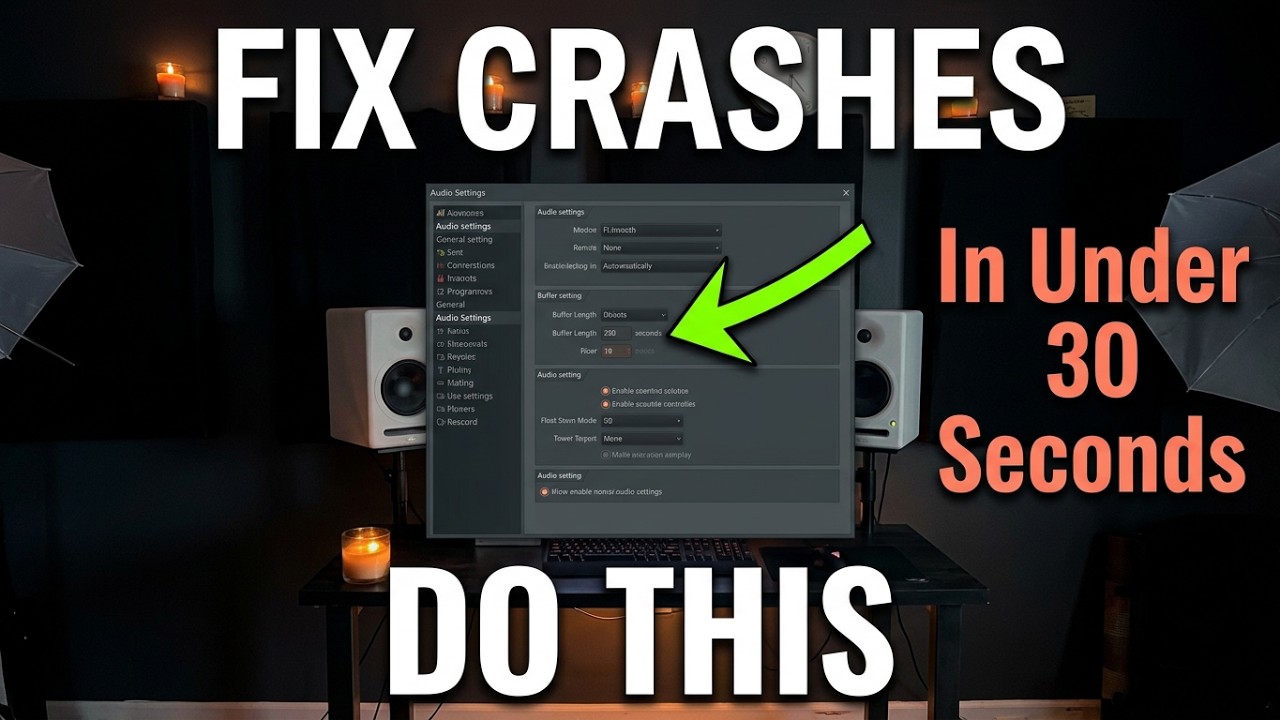 How to Make FL Studio Run Smoother (Fix Crashes & Freezing While Recording)