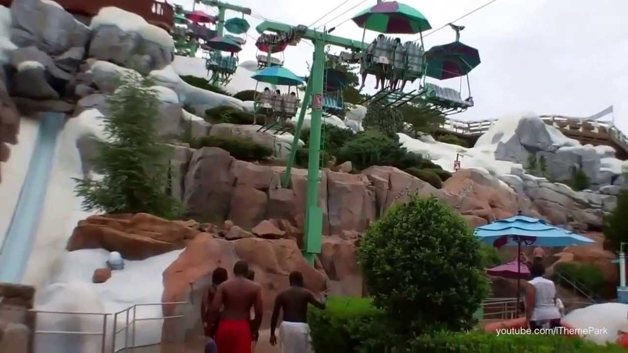 Disney's Blizzard Beach - Complete Walkthrough - Walt Disney World HD