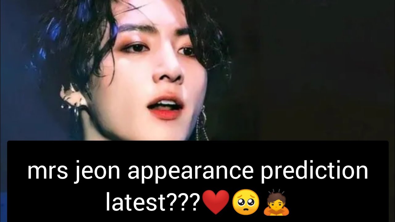 ||mrs jeon appearance prediction latest?||❤️#bts #mrs jeon #mrs jeon appearance #BTS #latest news 👰🤵
