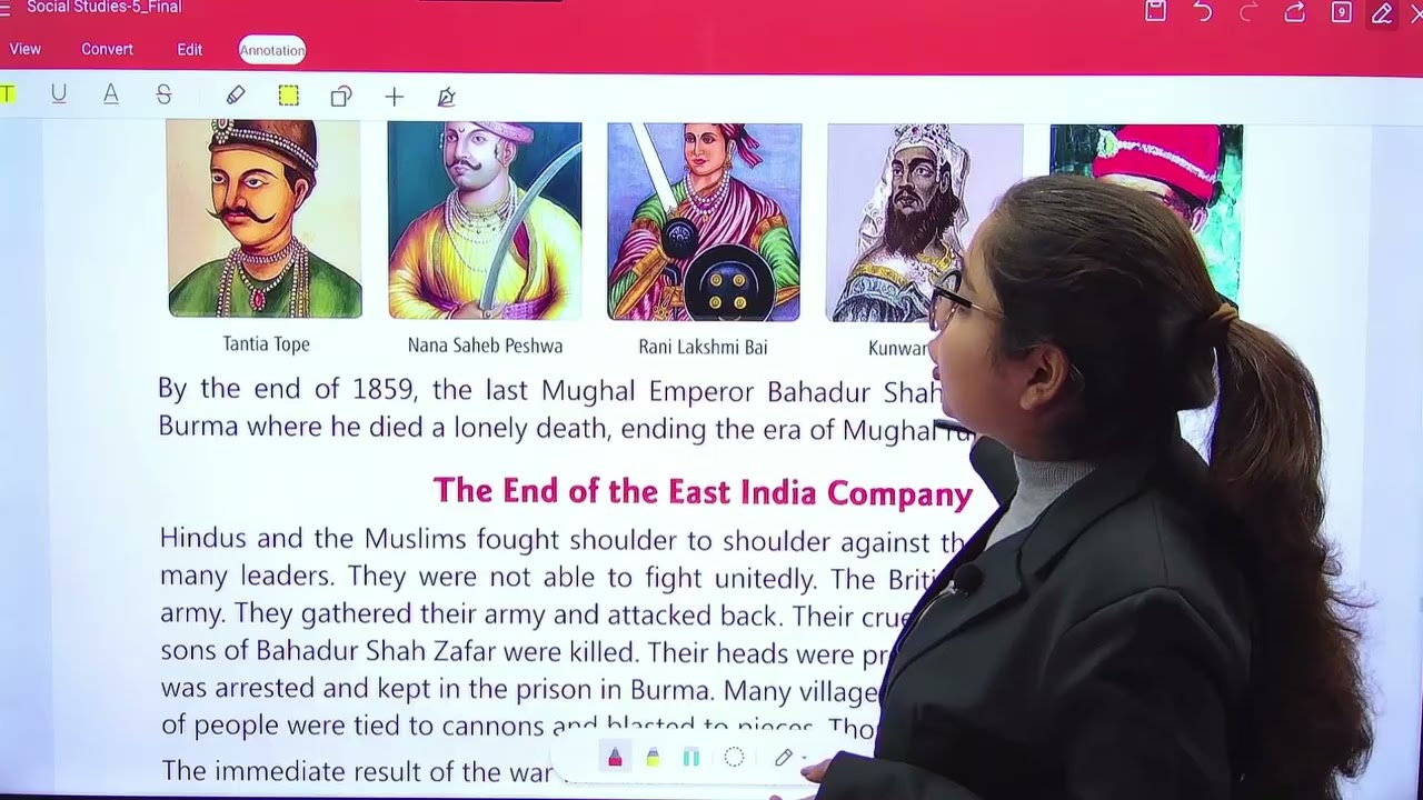 CHAPTER 14 INDIA'S FREEDOM STRUGGLE | SOCIAL STUDIES 5
