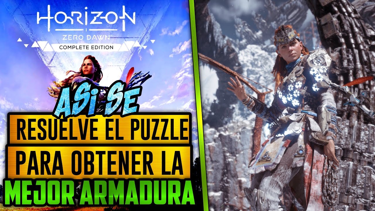 Así se Resuelven los Puzles para Obtener el Arsenal Antiguo (La Mejor Armadura) de Horizon: ZeroDawn