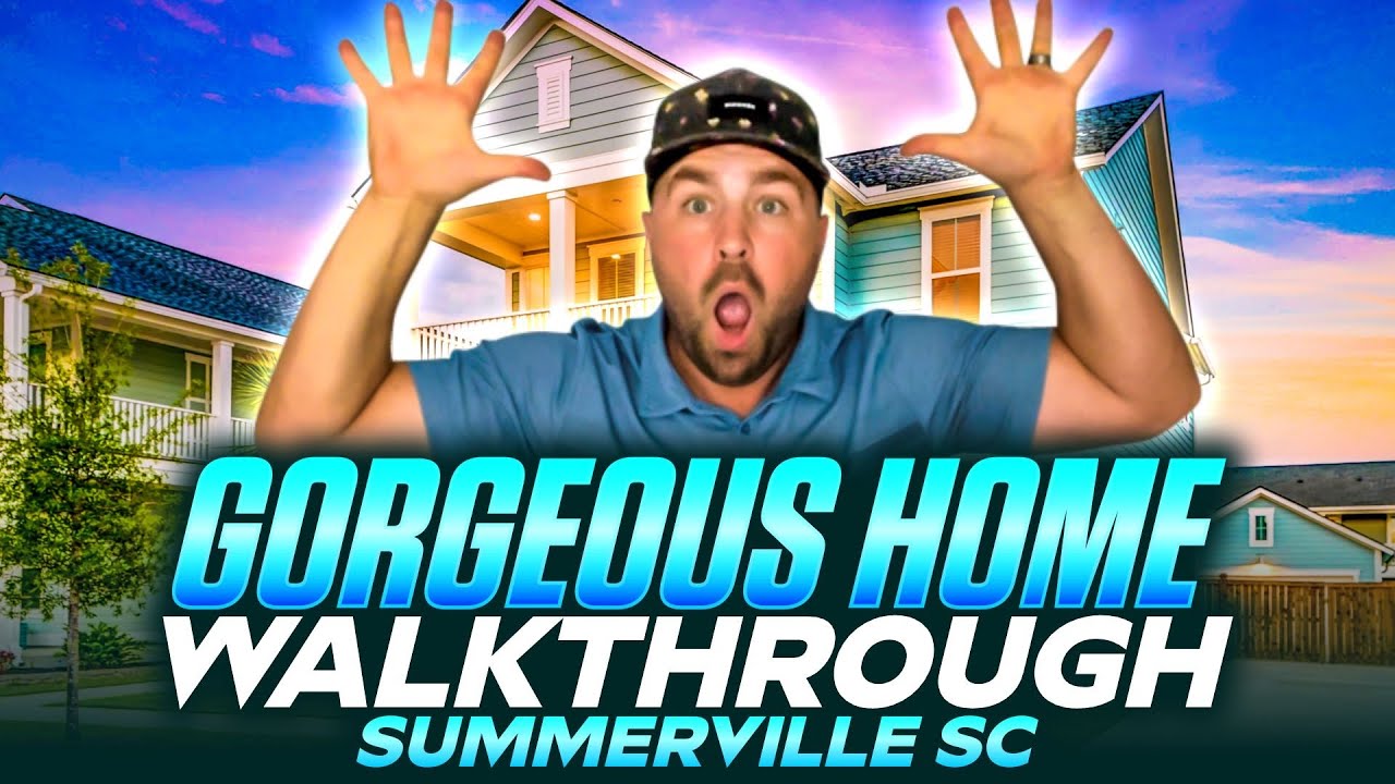 Gorgeous Home Walkthrough in Summerville SC | Luxury Living Tour 2025
