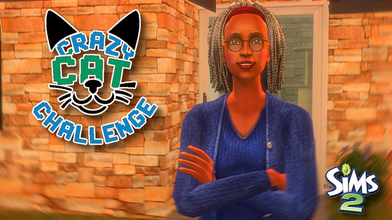 let's play the crazy cat lady challenge (sims 2 gameplay)