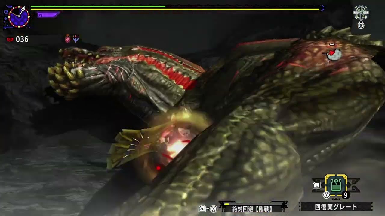 【MHXX】G4イビルジョー ブシドー大剣　10分切れた